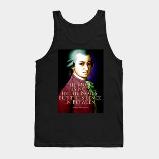 Wolfgang Amadeus Mozart Quote 2 Tank Top